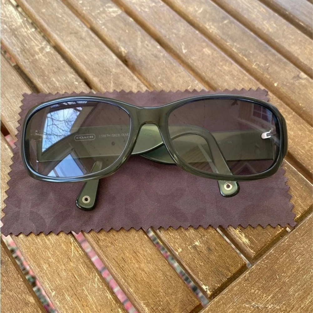 Coach Sunglasses- Lisbeth in Olive frames - Picture 2 of 11